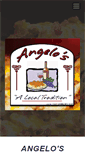 Mobile Screenshot of angelosrestaurants.com